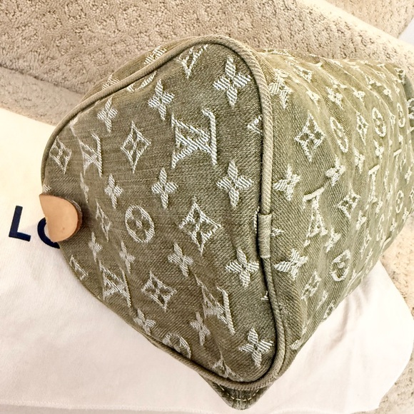 Louis Vuitton denim neo speedy green/vert - Picture 6 of 16